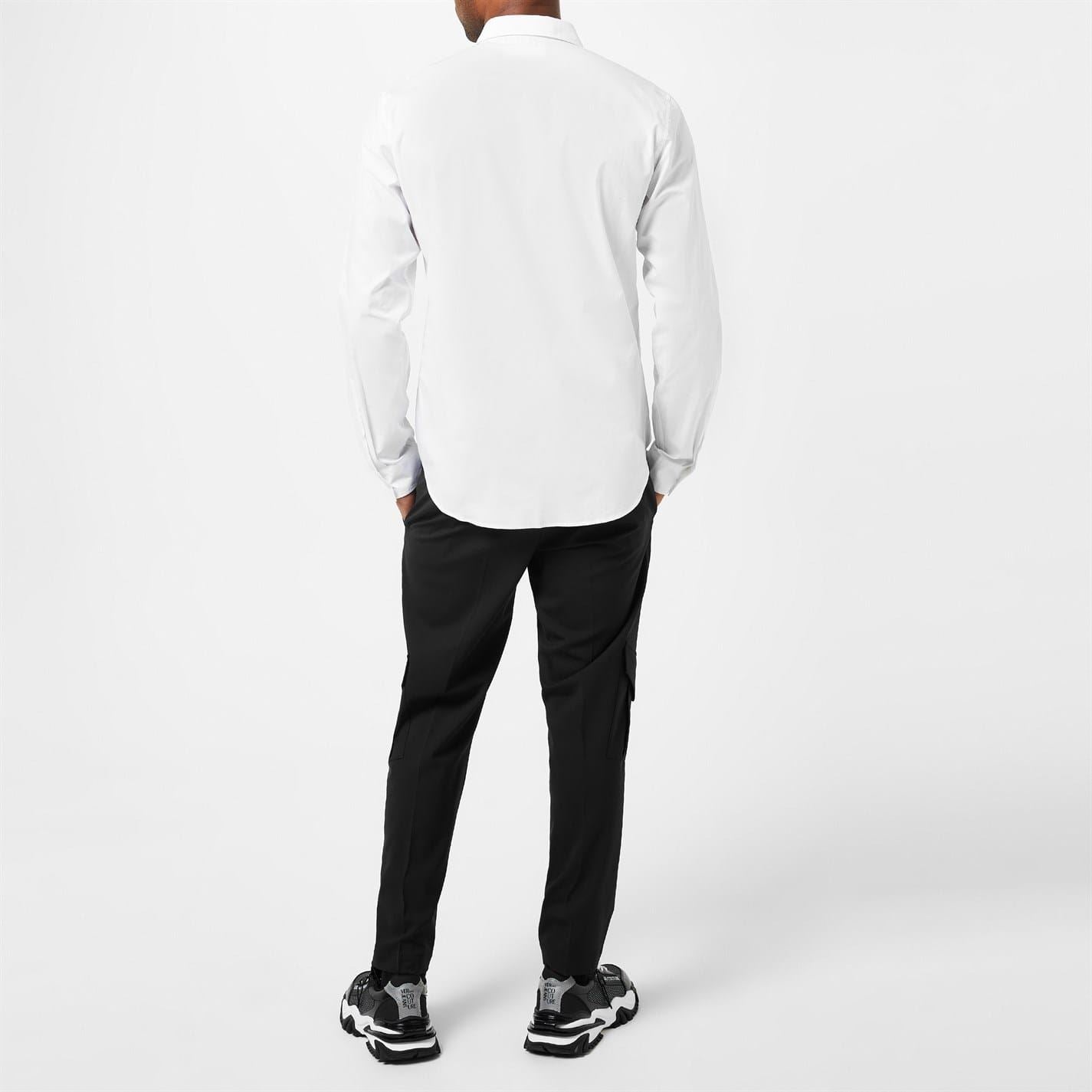 Versace Jeans Couture Logo Long Sleeve Shirt