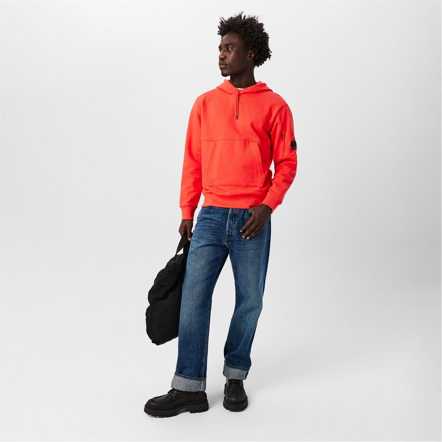 C.P. Company Diagonal Raised Fleece Hoodie