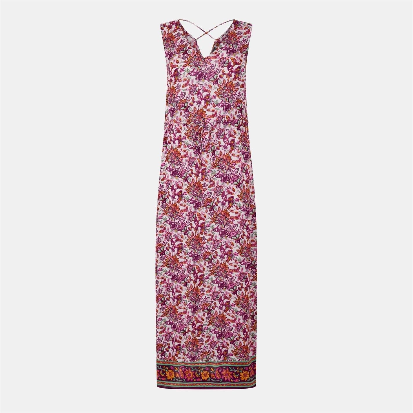 Vero Moda Anna V-Neck Sleeveless Maxi Dress