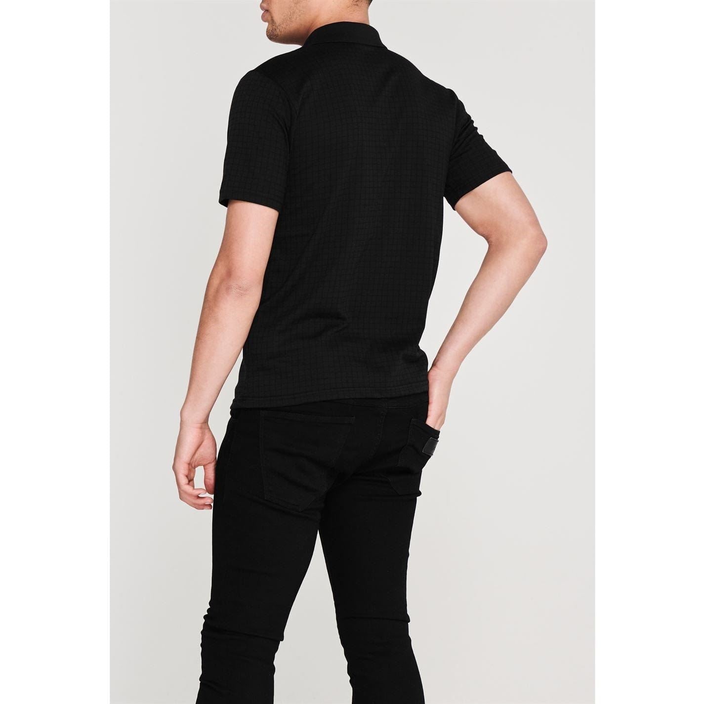 Slazenger Mens Check Golf Polo