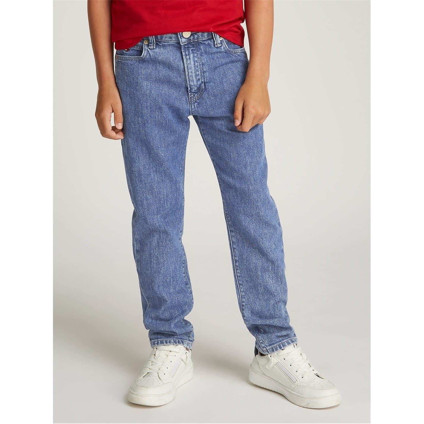 Tommy Hilfiger Salt and Pepper Straight Leg Jeans