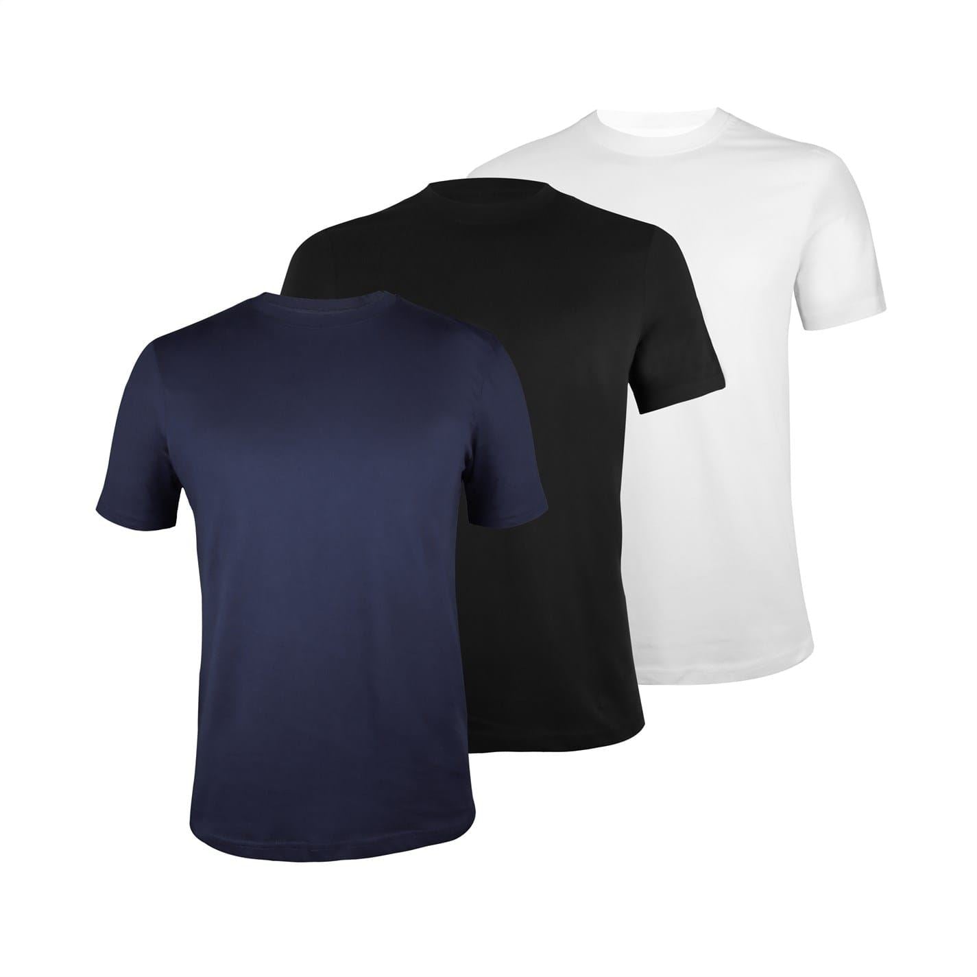 Donnay Mens 3 Pack T-Shirts