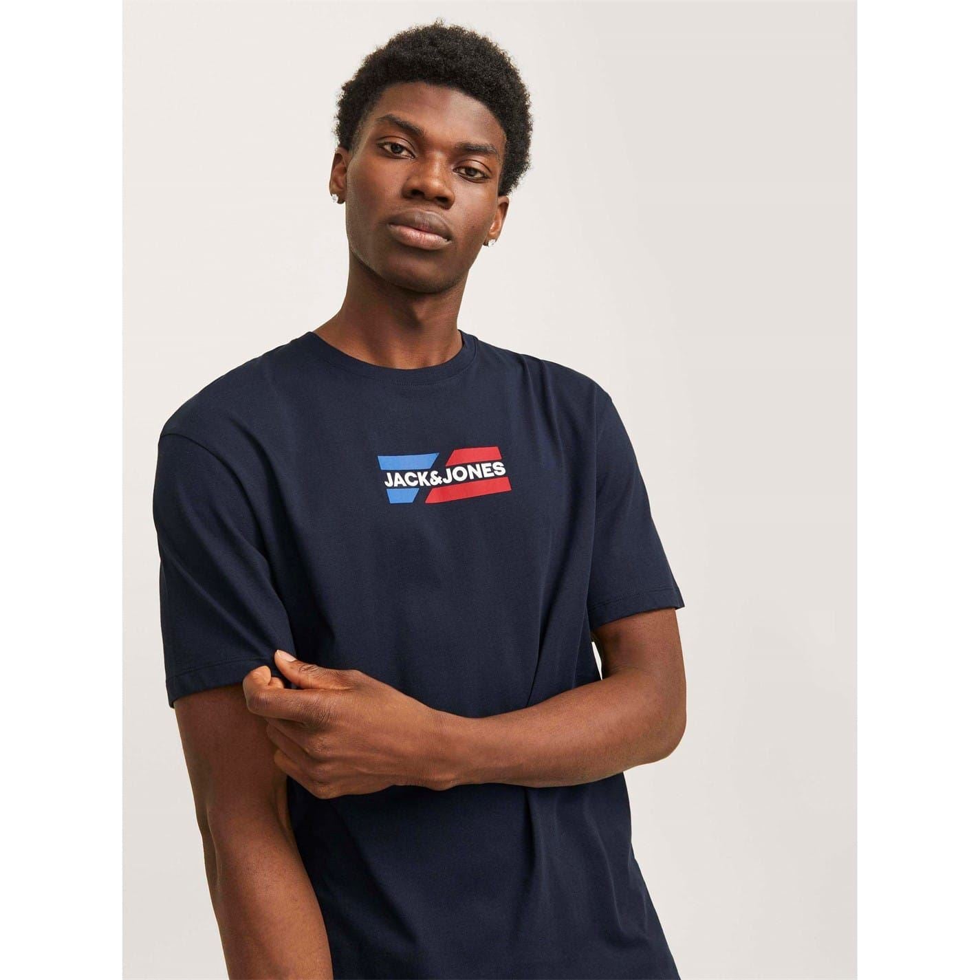 Jack and Jones Mens Pack Graphic Tee