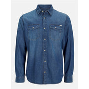 Jack and Jones Sheridan Collared Neck Long Sleeve Shirt