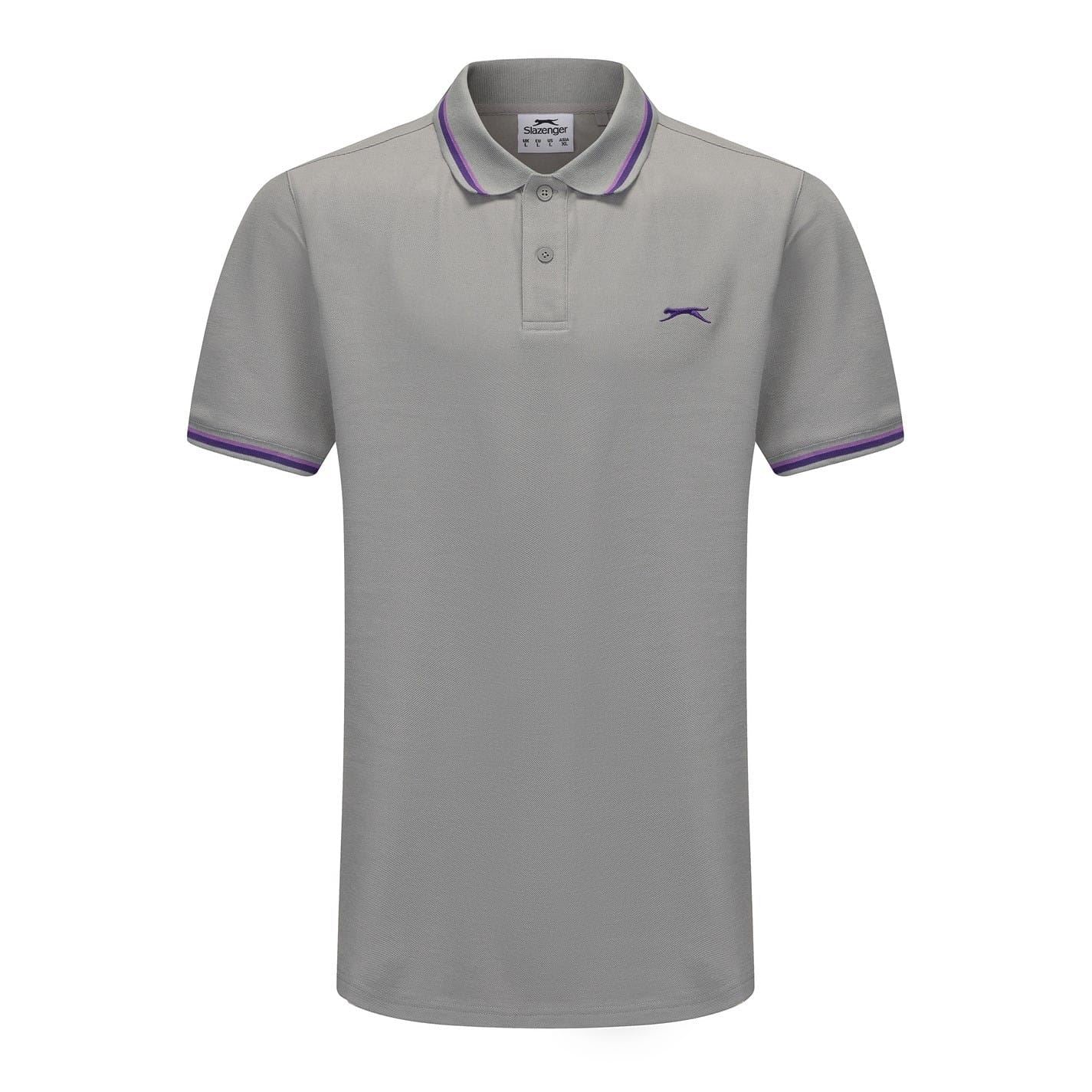 Slazenger Mens Tipped Polo Shirt