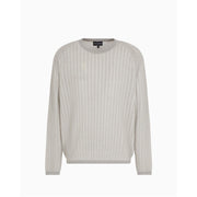 Emporio Armani EA7 Relaxed Fit Long Sleeve Crew Neck Sweater