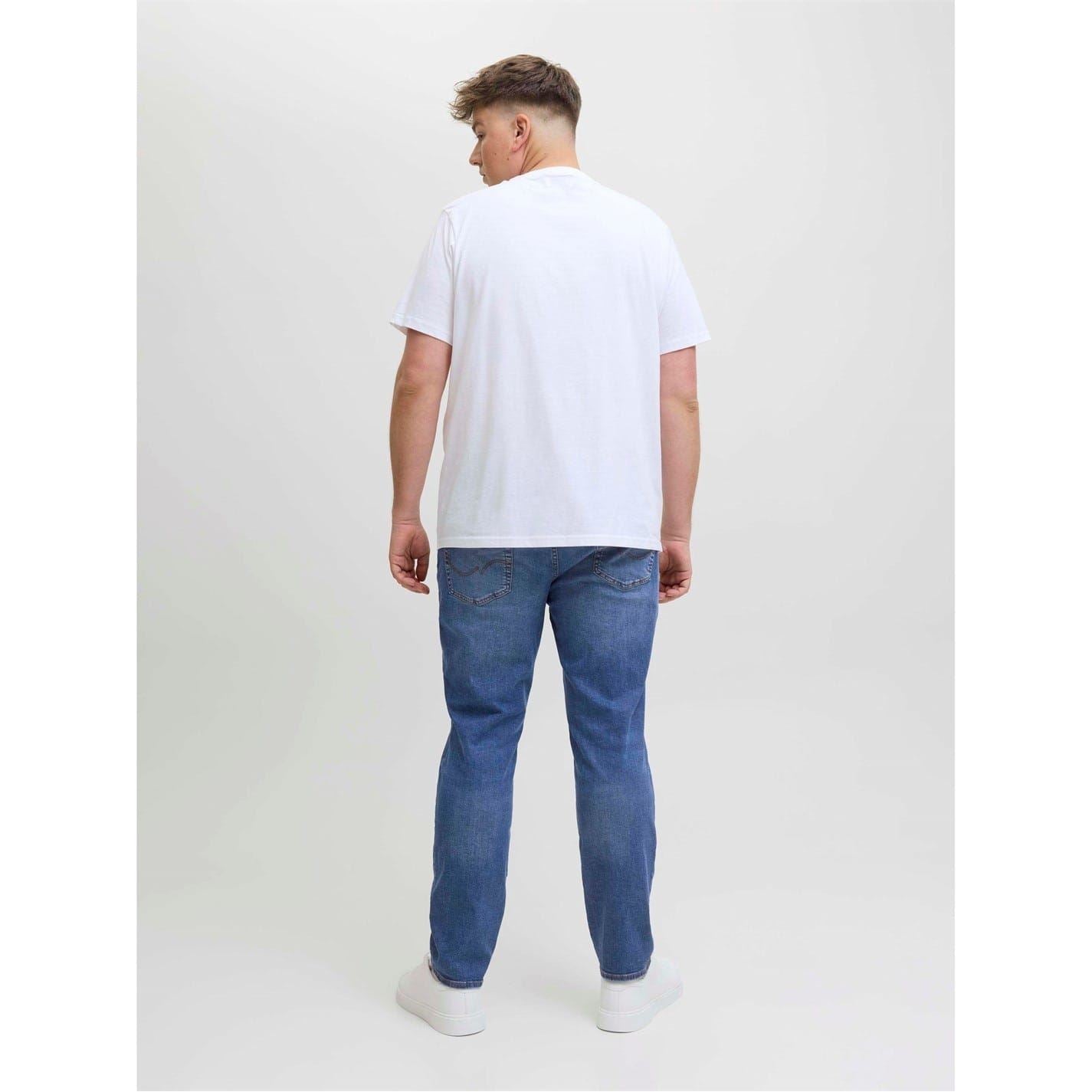Jack and Jones Mens Slim Jeans Plus Size