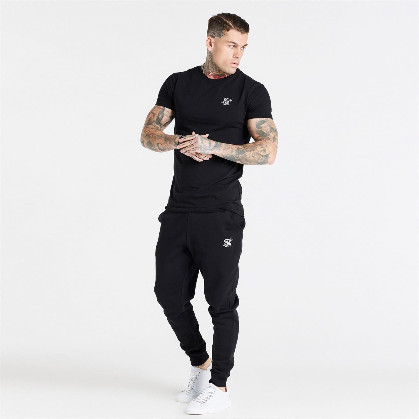SikSilk Musc Fit Tee