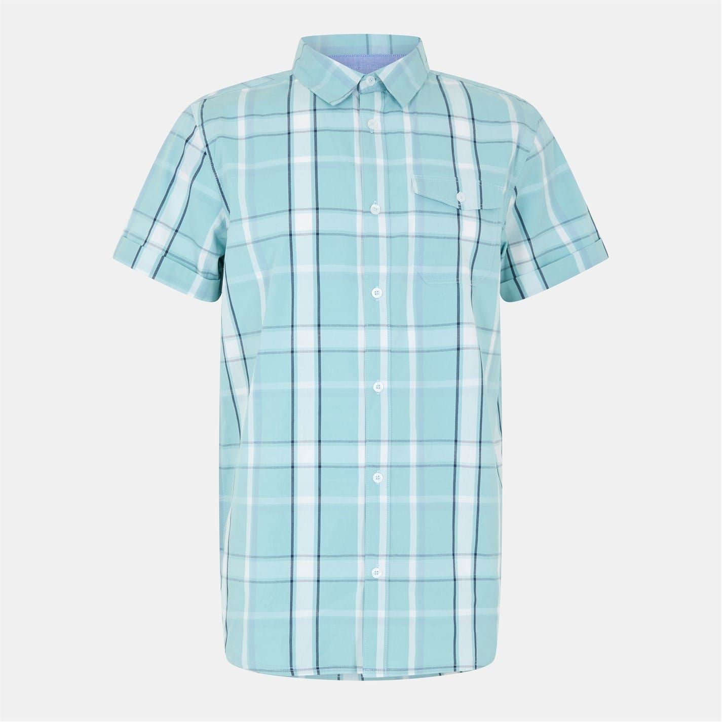 Bench Collared Neck Short Sleeve Regular Fit Shirt