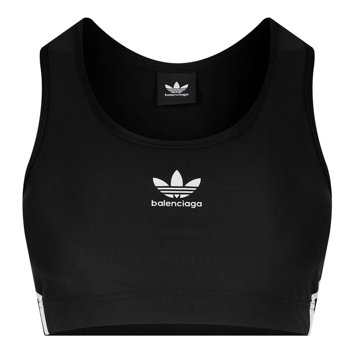 Balenciaga Sport Scoop Neck Snug Fit Bra