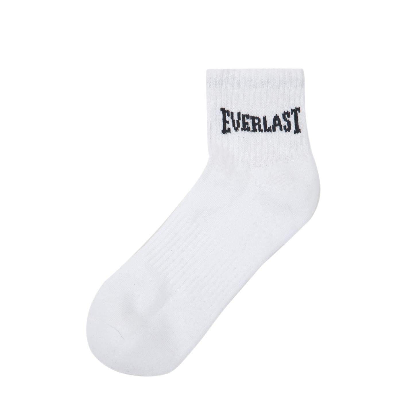 Everlast Mens Quarter Socks 3 Pack