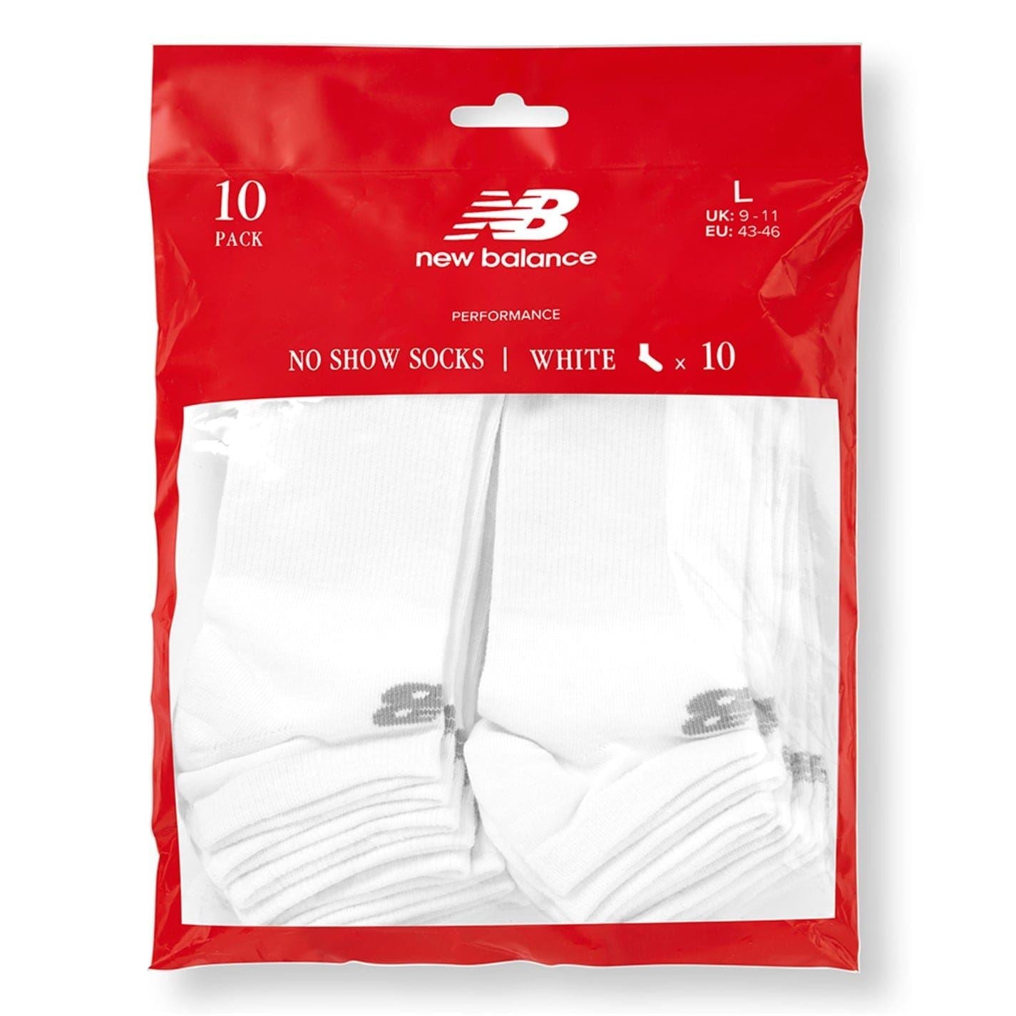 New Balance 10 Pack No Show Liner Socks