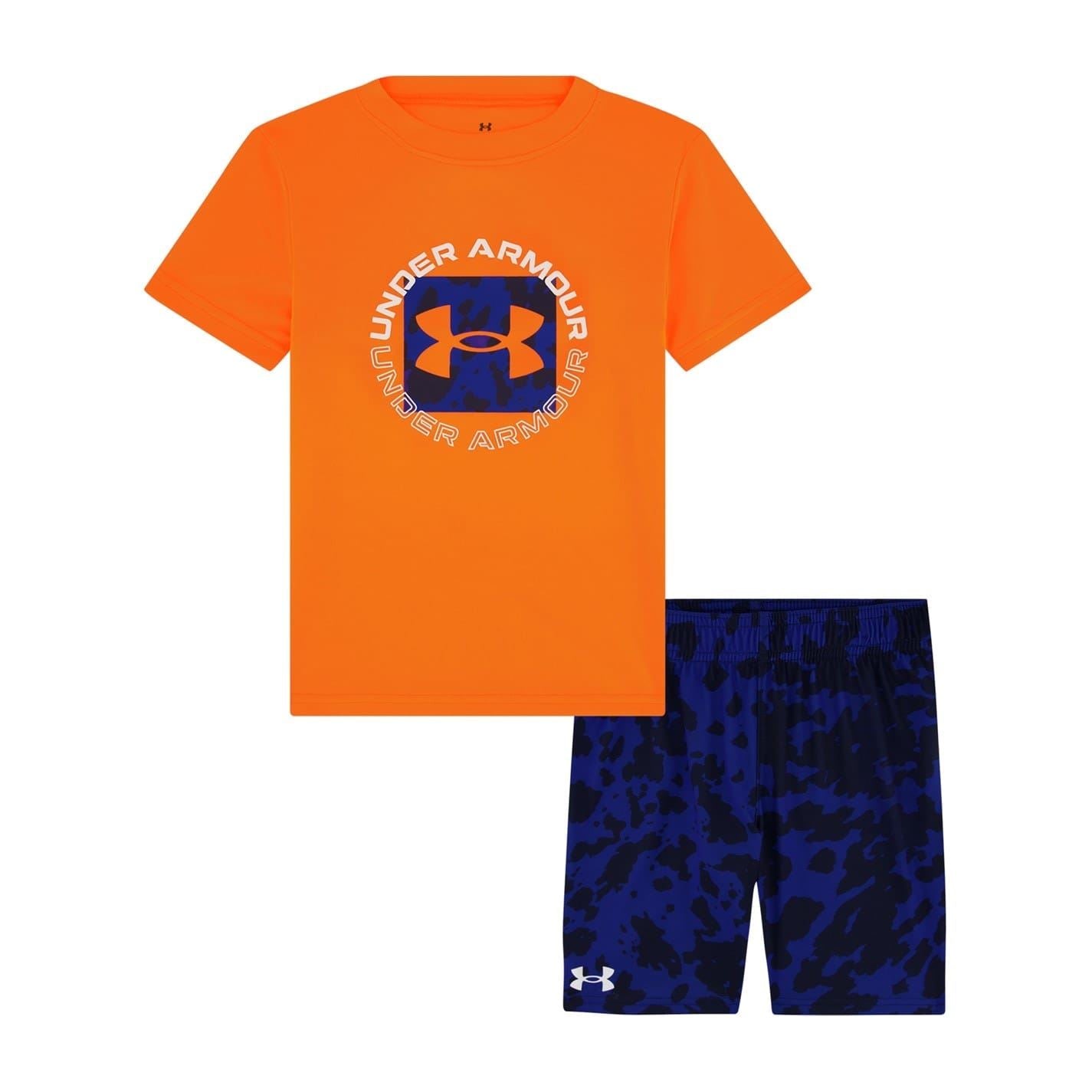 Under Armour Crew Neck Short Sleeve T-Shirt and Short Set