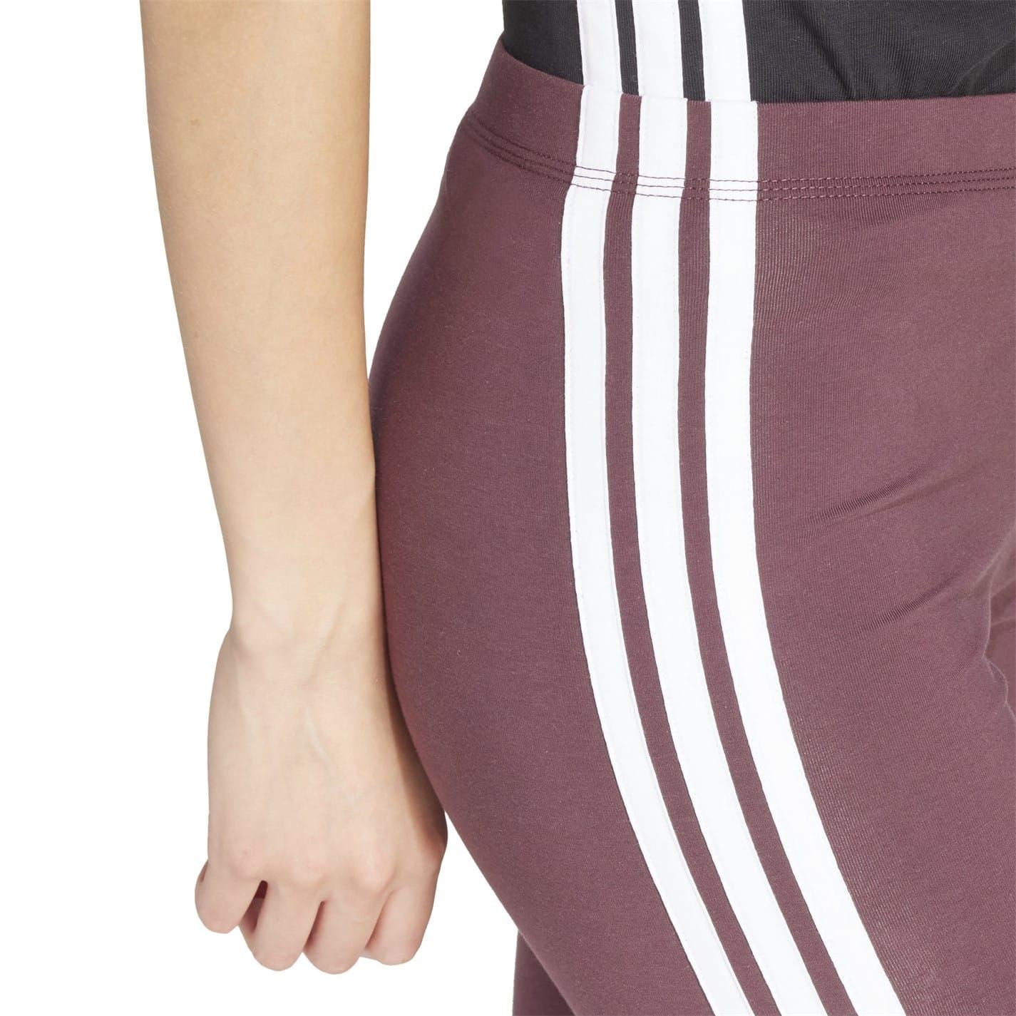 adidas Womens Essentials 3 Stripe Leggings