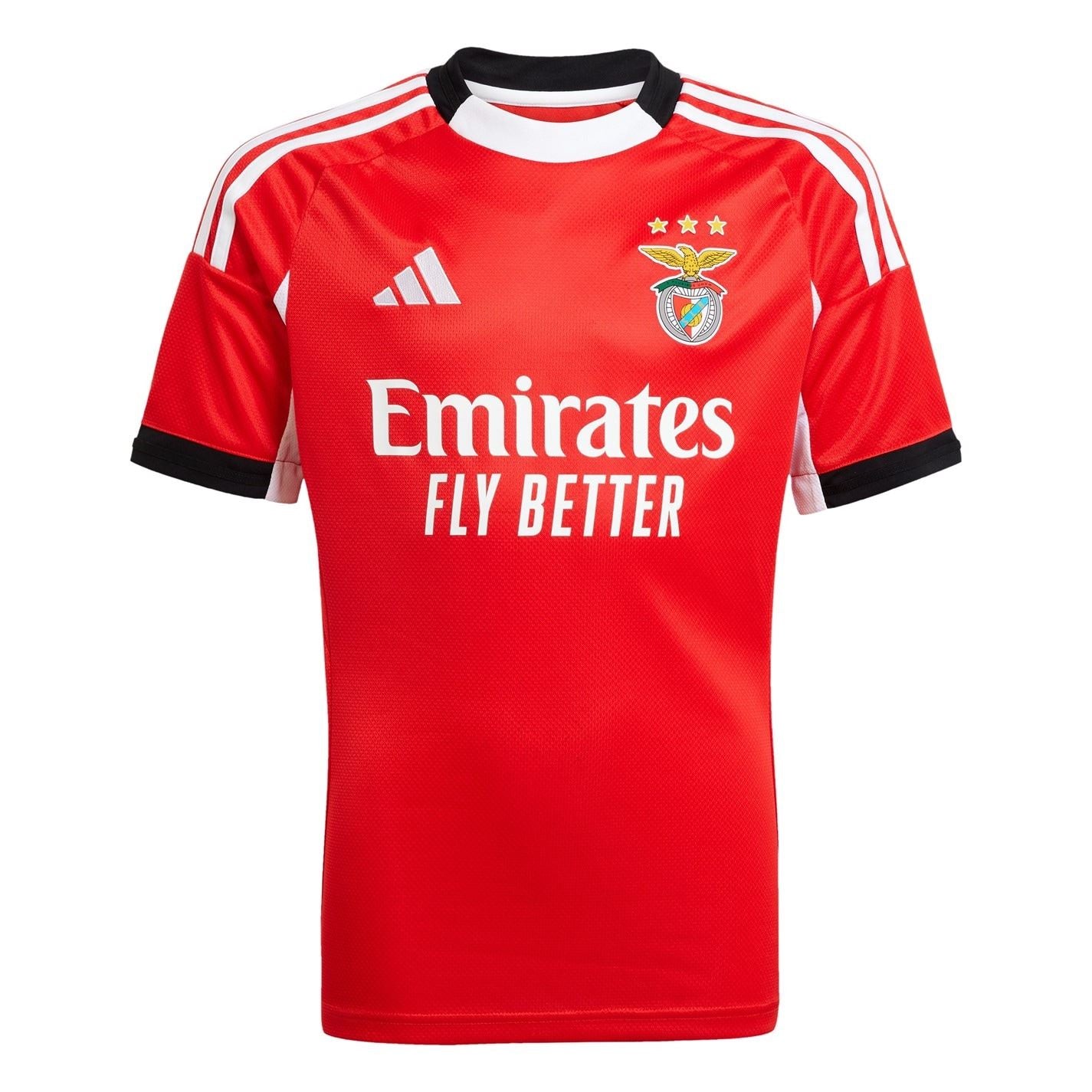 adidas Benfica Home Shirt 2025 2026 Juniors