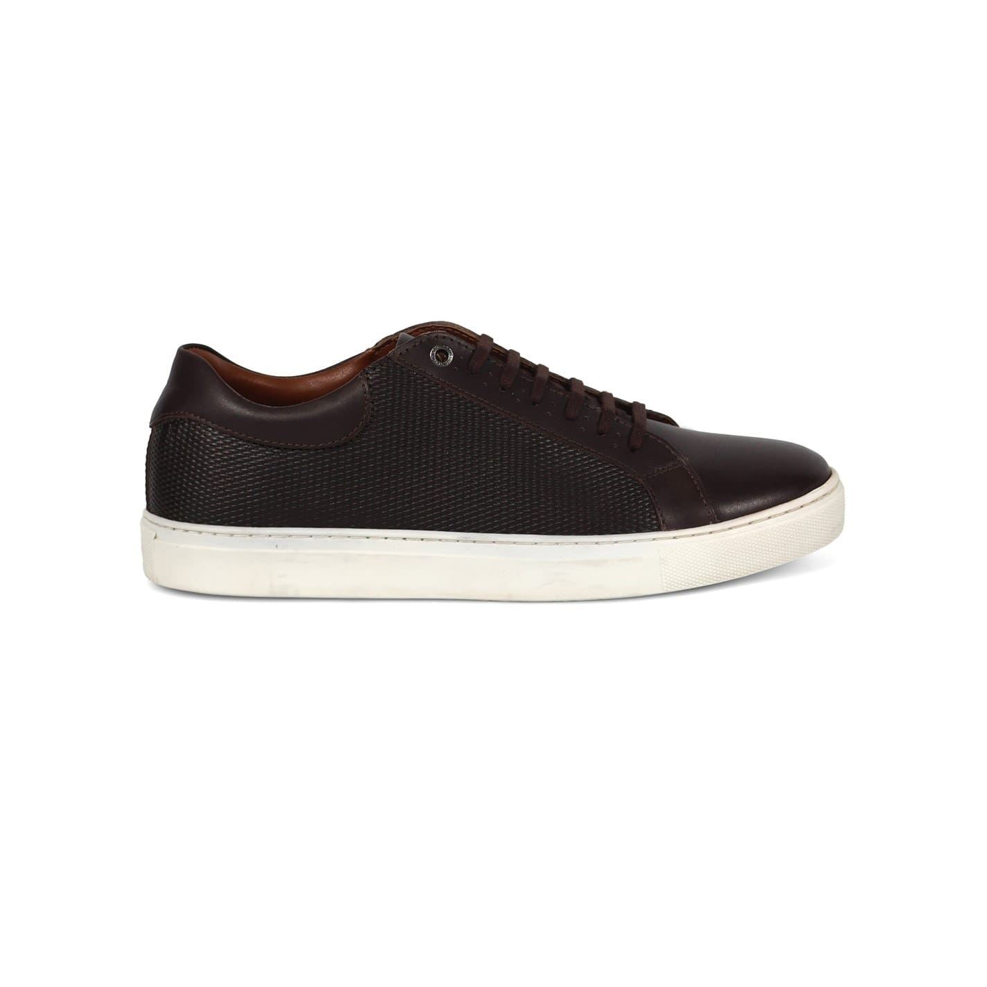Original Penguin Paxton Lace-Up Textured Low Top Sneakers