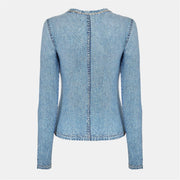 Rag and Bone Crew Neck Long Sleeve Jersey T-Shirt