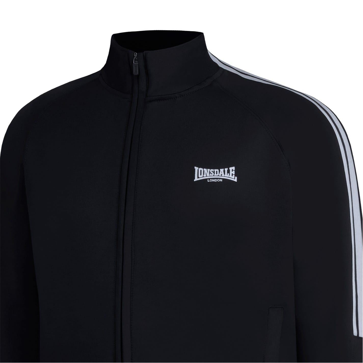 Lonsdale 2 Stripe Track Top