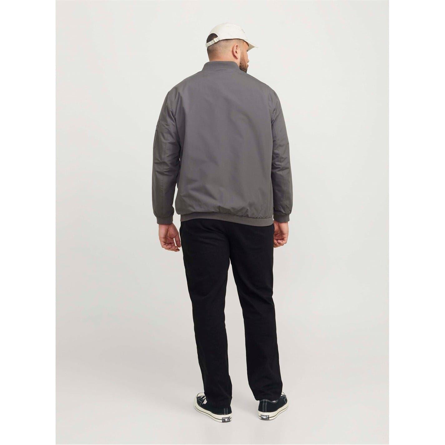 Jack and Jones Mens Rush Bomber Jacket Plus Size