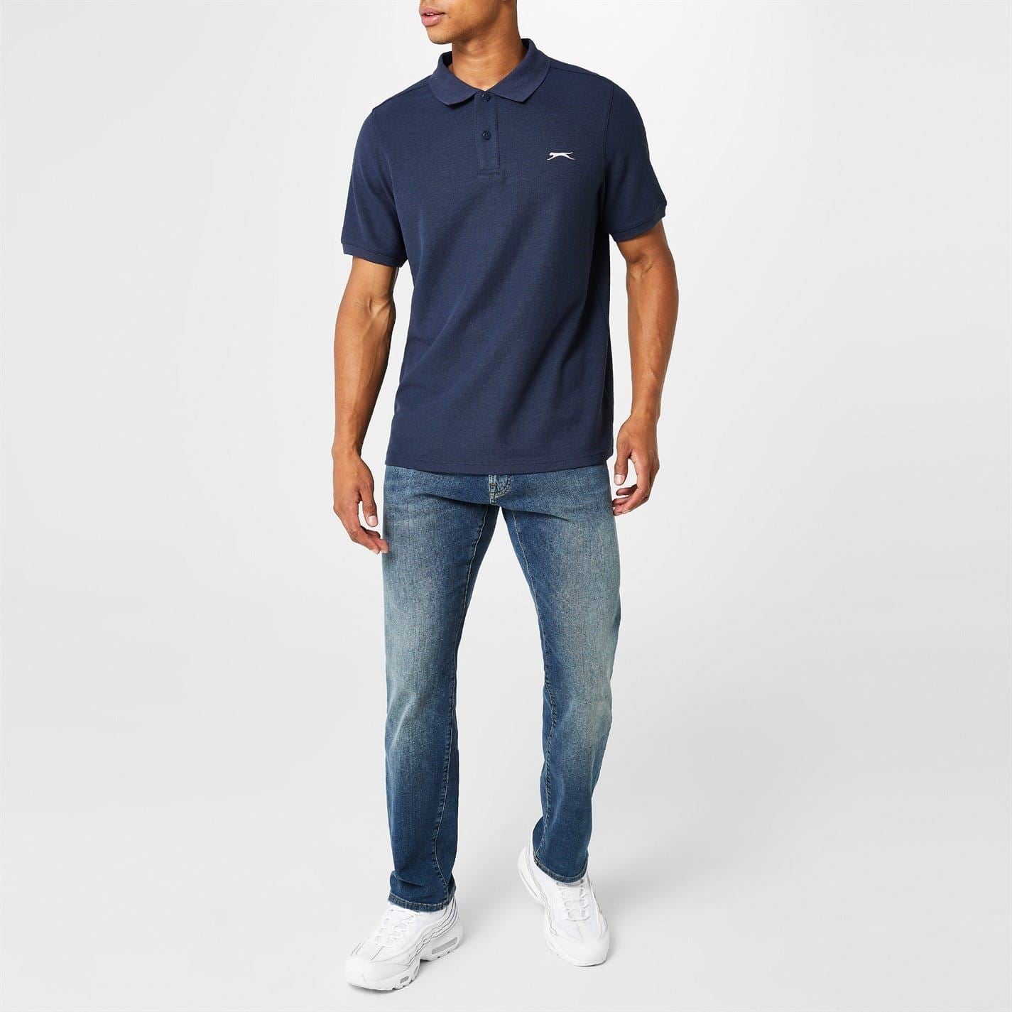Slazenger Mens Plain Polo Shirt