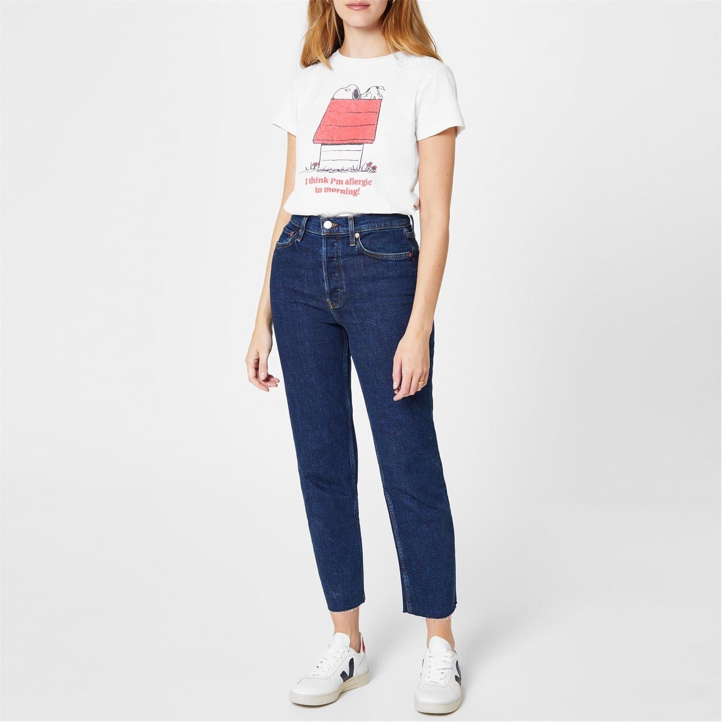 Redone 70s Stove Pipe Jeans