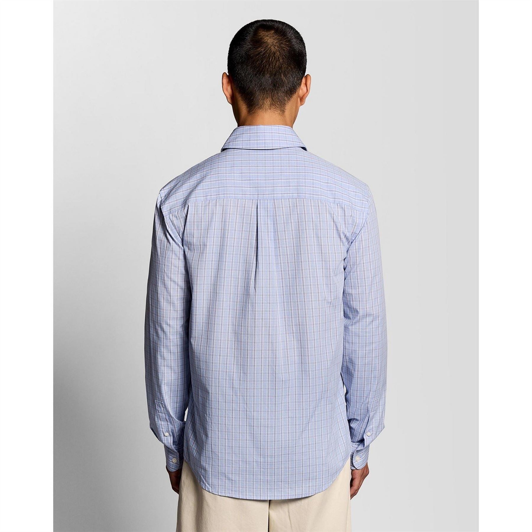 Lyle And Scott Check Ls Shirt Sn62
