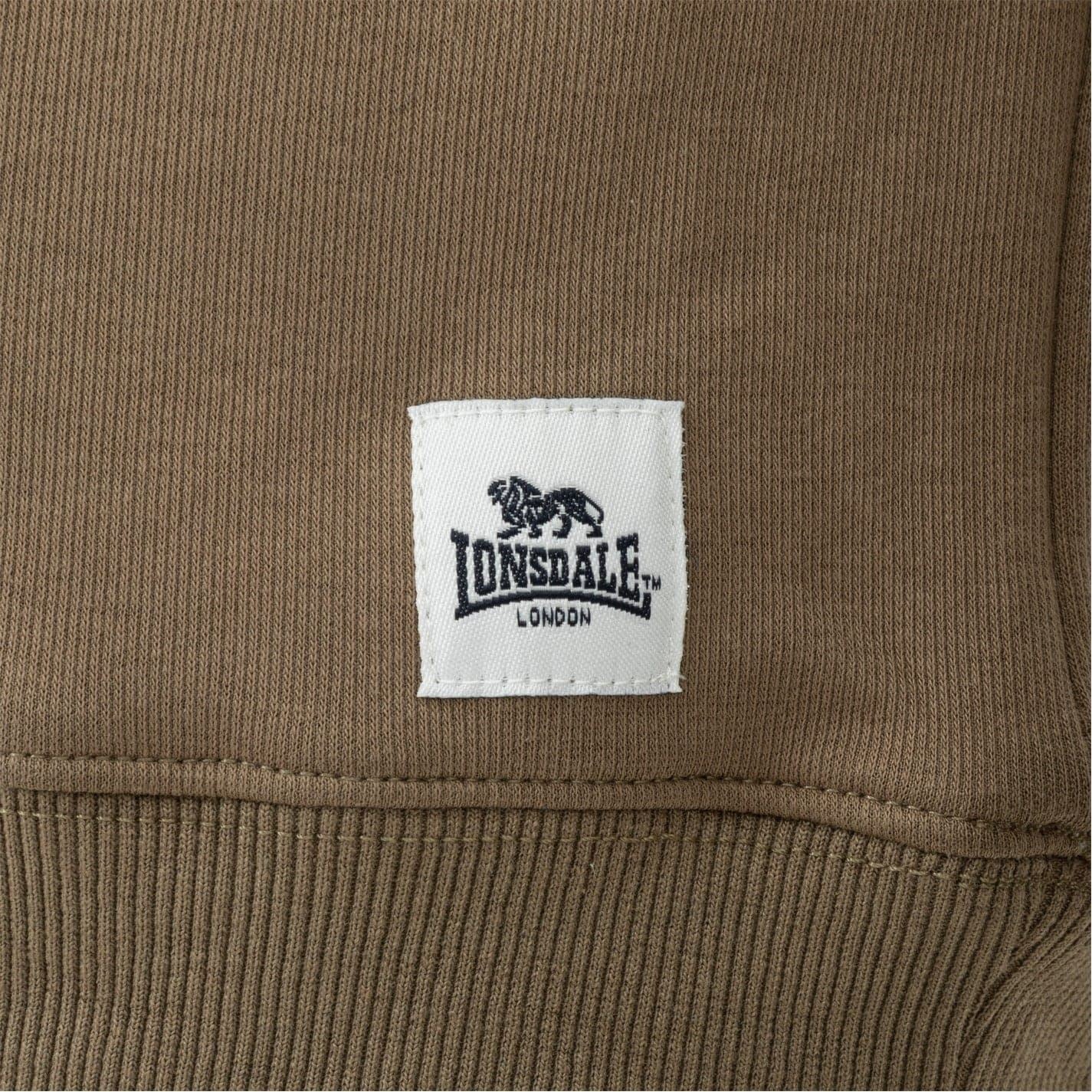 Lonsdale Regular Fit Long Sleeve Crew Neck Sweatshirt