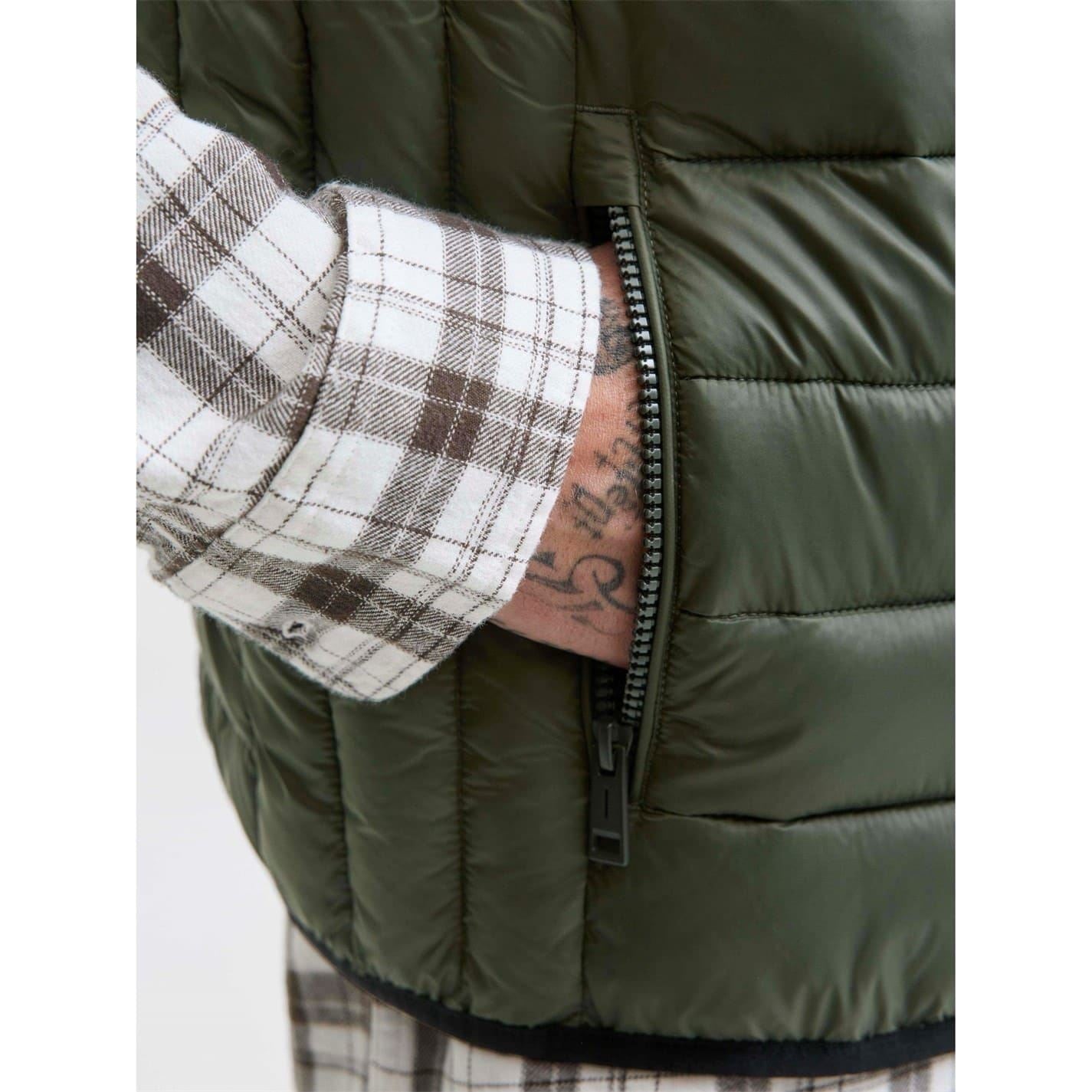 Jack and Jones Mens Puffer Gilet