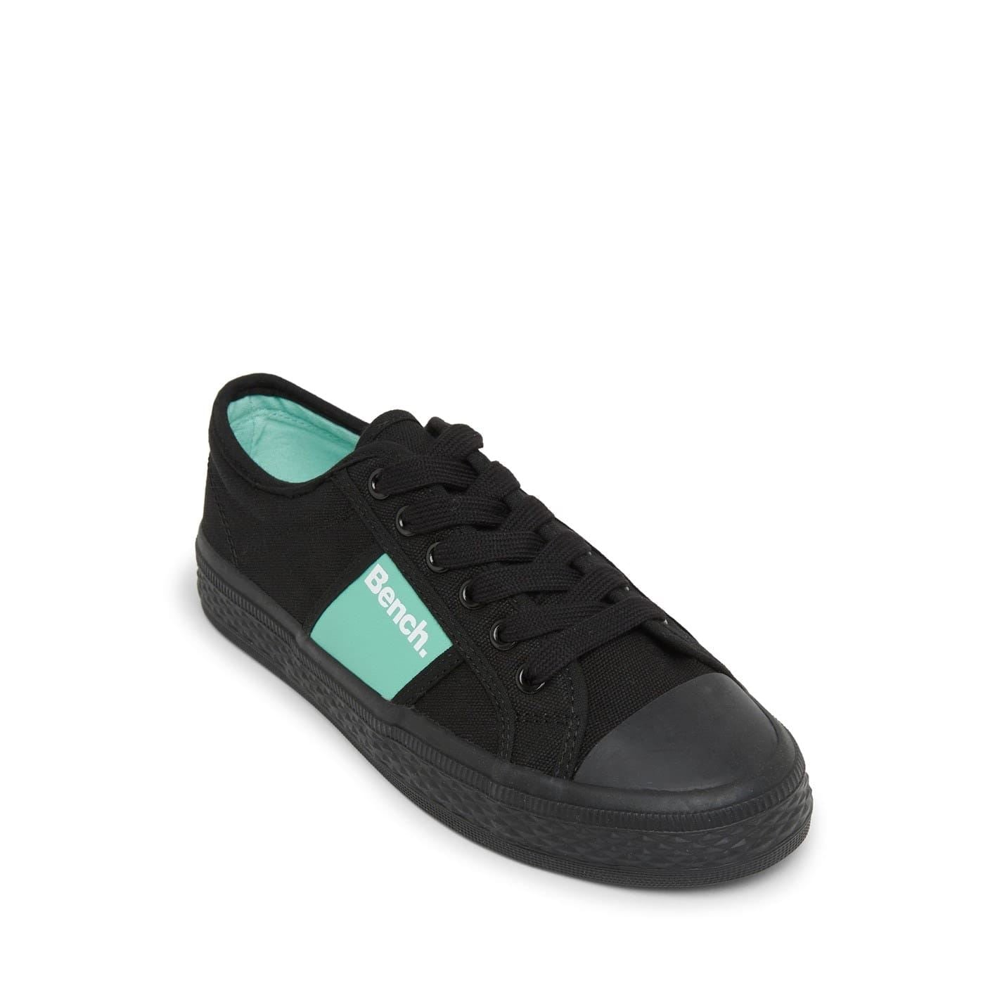 Bench Vicky Canvas Low Top Sneakers with Lettering
