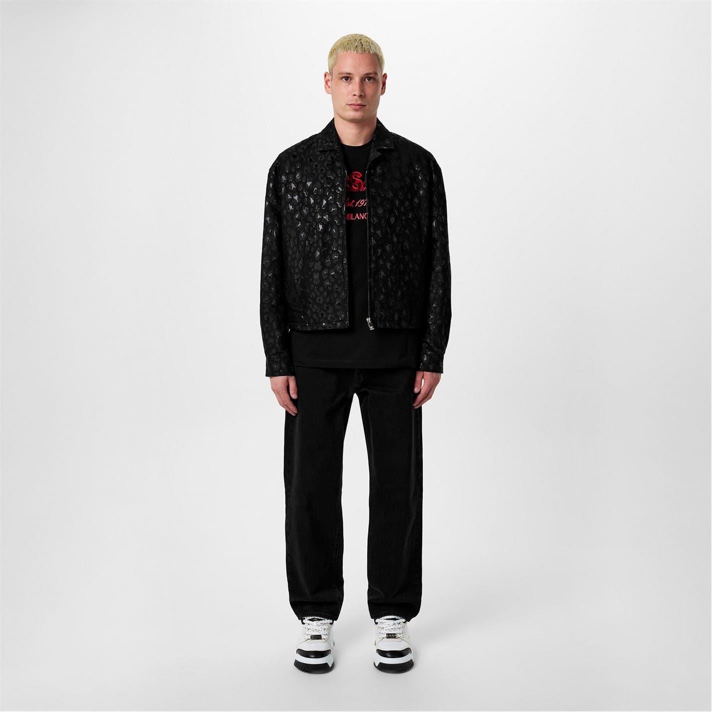 Versace Leopard Print Jacket