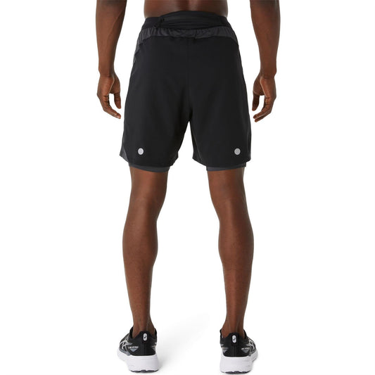 Asics Mens 2 N 1 7in Short Running