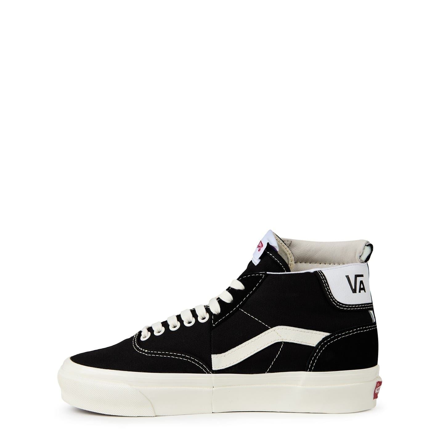 Vans Clash The Wall Hi Top Canvas Trainers