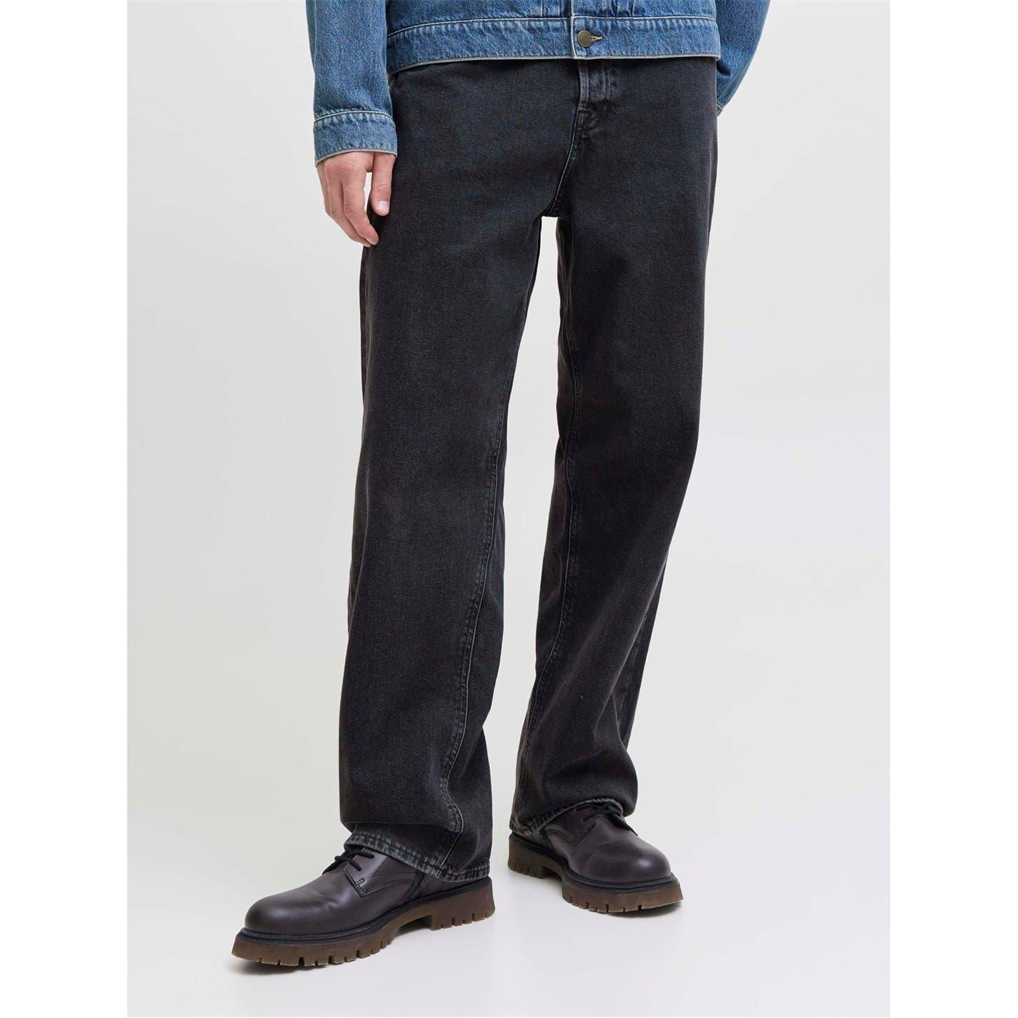 Jack and Jones Alex Wide Leg Wide Fit Jeans