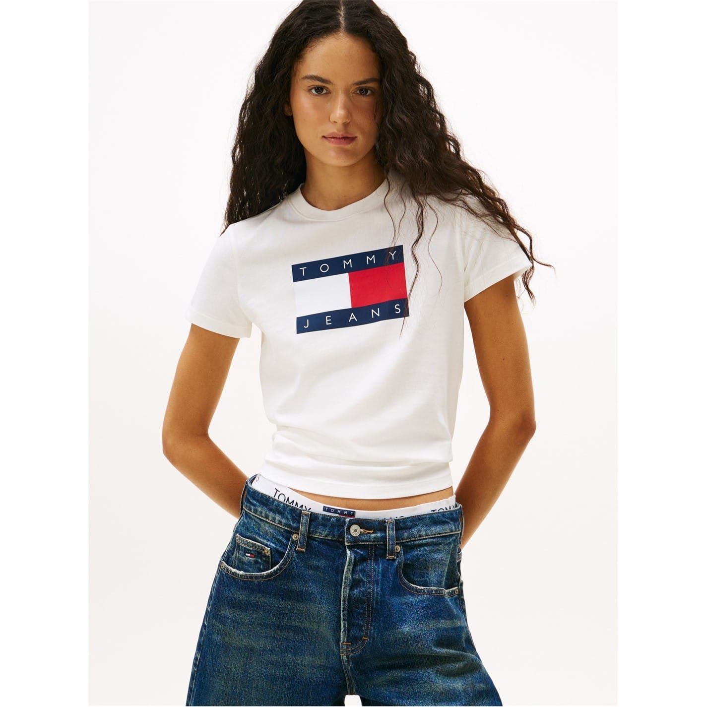 Tommy Jeans Tj Badge Rib Regular Fit T-Shirt