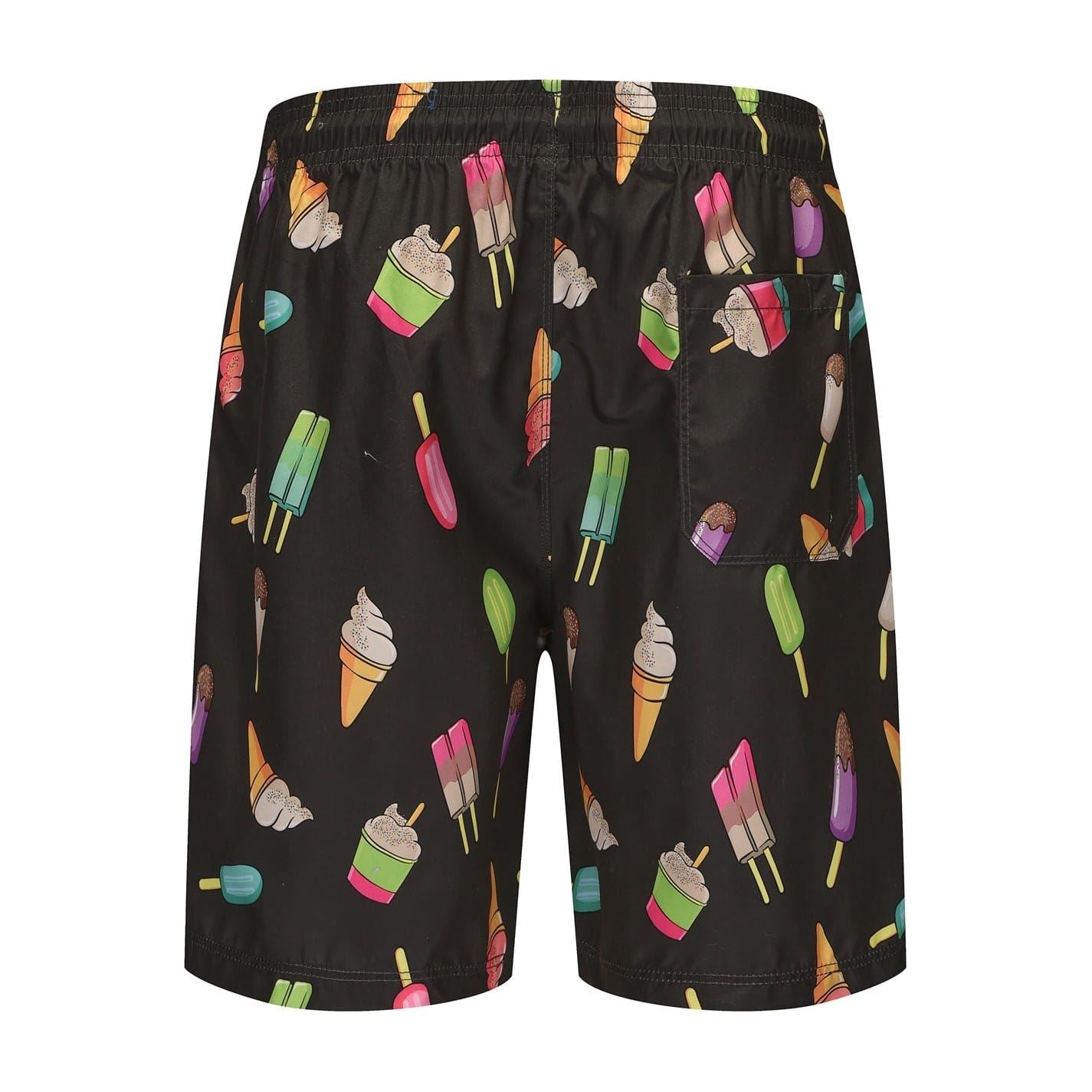 Hot Tuna Regular Fit Graphic Print Swim Shorts