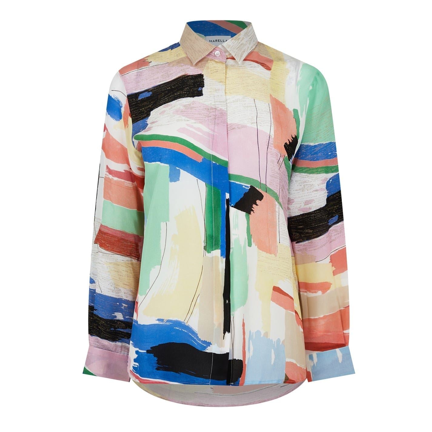 Marella Relaxed Fit Long Sleeve Shirt