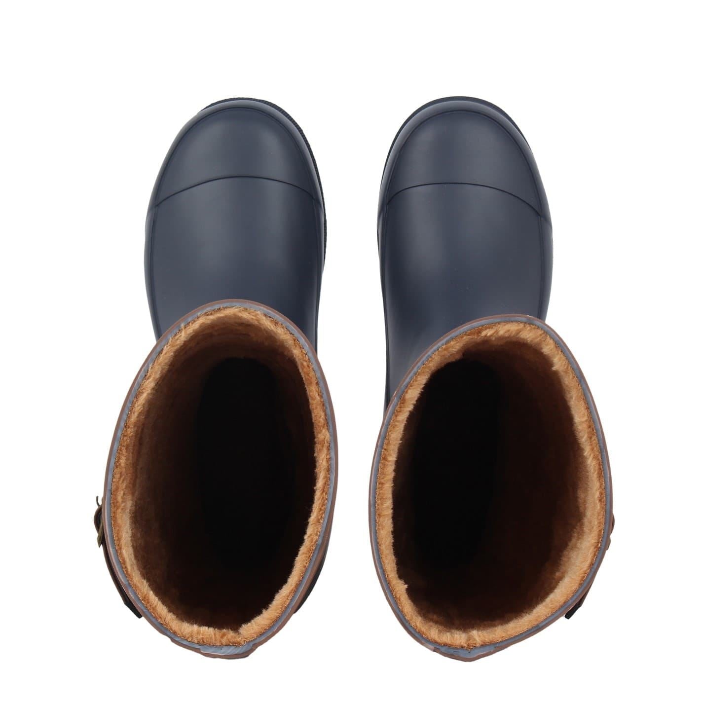 Gelert Fur Welly Boot Ladies