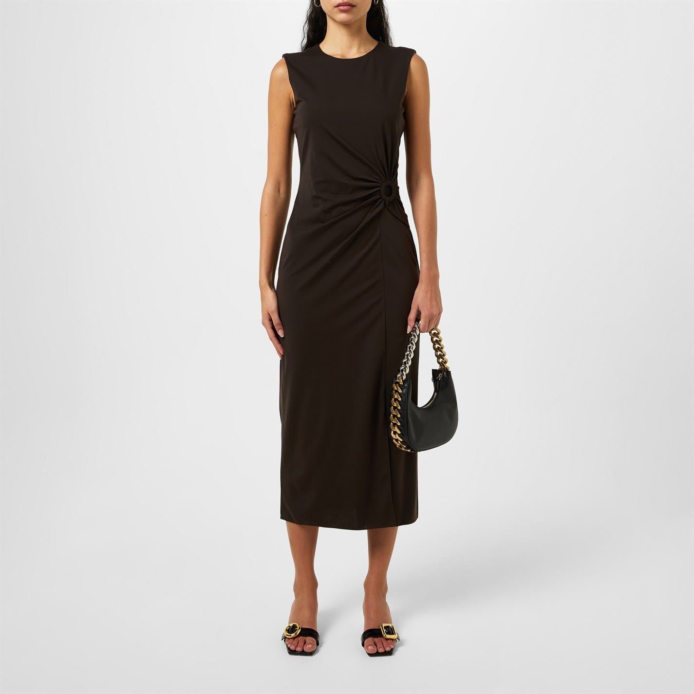 Max Mara Weekend Locusta Crew Neck Midi Dress
