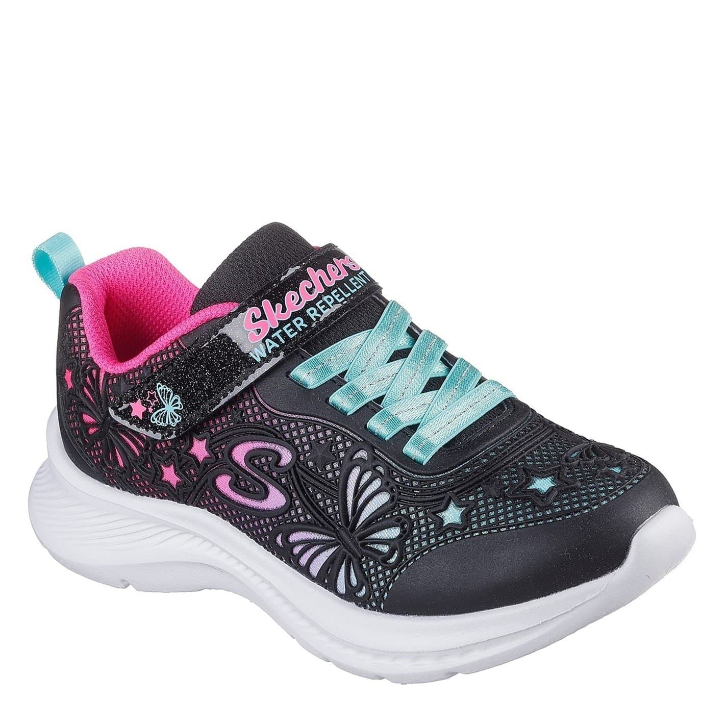 Skechers Girls Floral Low Top Sneakers