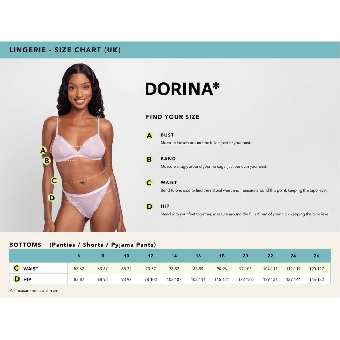 Dorina Mid Waisted Shaping Briefs