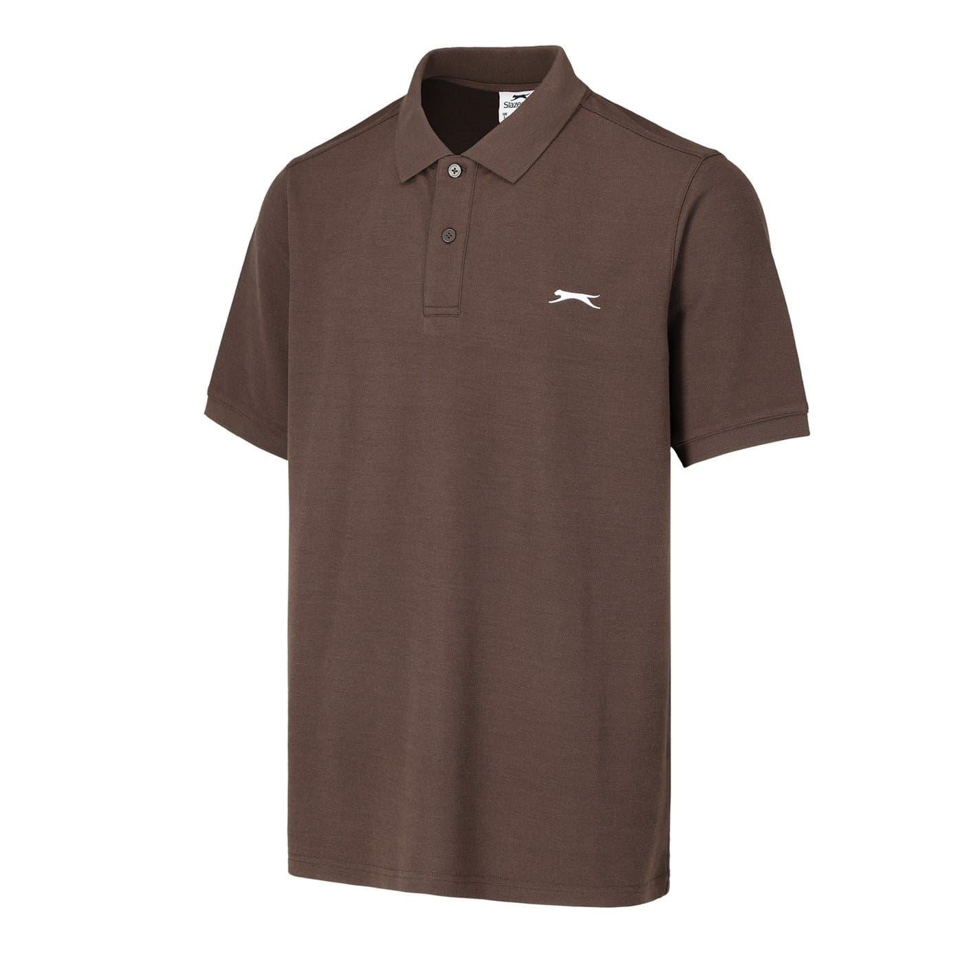Slazenger Mens Plain Polo Shirt