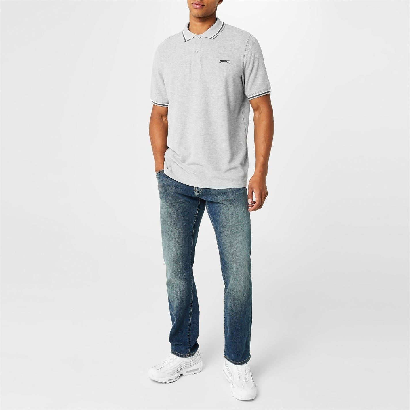 Slazenger Mens Tipped Polo Shirt