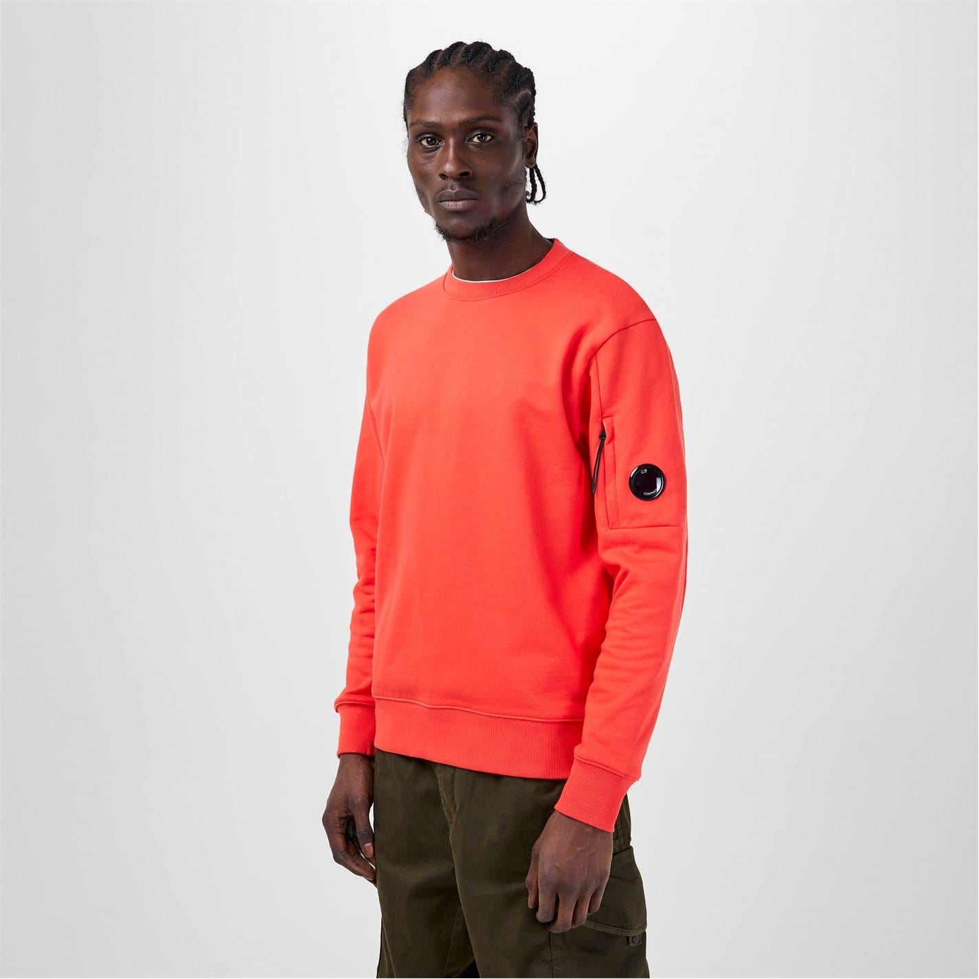 C.P. Company Mens Lens Crew Neck Sweatshirt