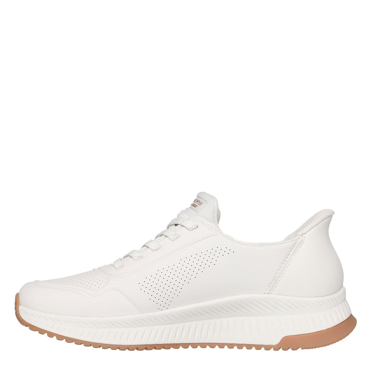 Skechers Bobs Squad 4 Slip On Trainers with Built-In Heel