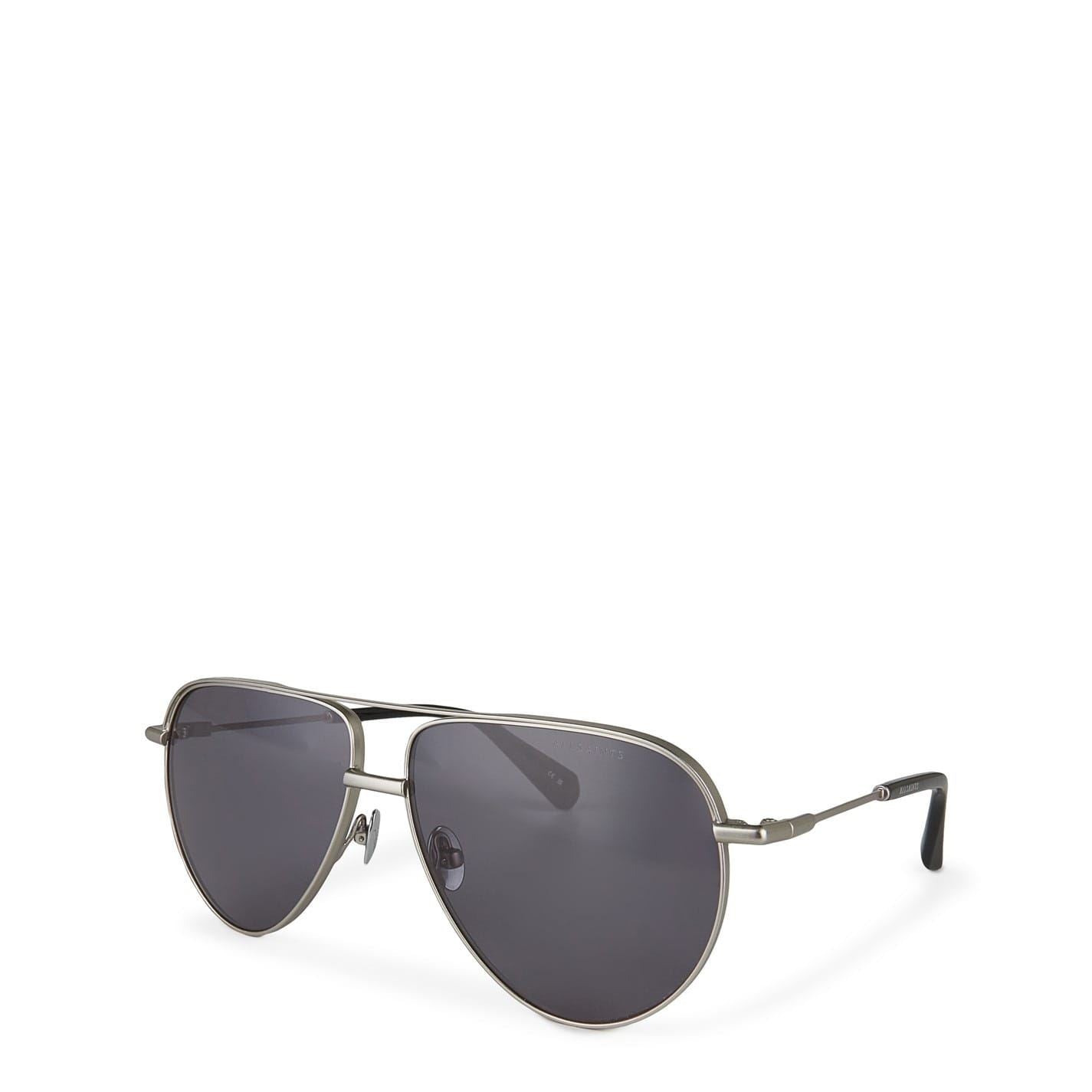 AllSaints Aviator Double Bridge Full Rim Sunglasses