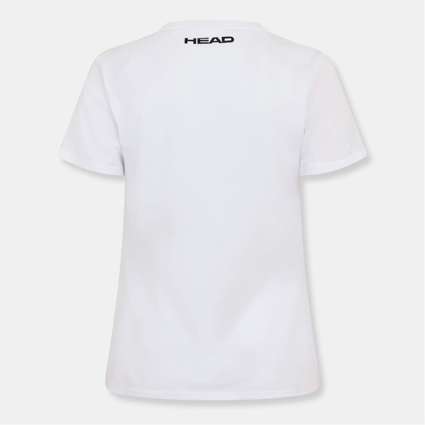 Head Printed Logo Crew Neck Short Sleeve Jersey T-Shirt