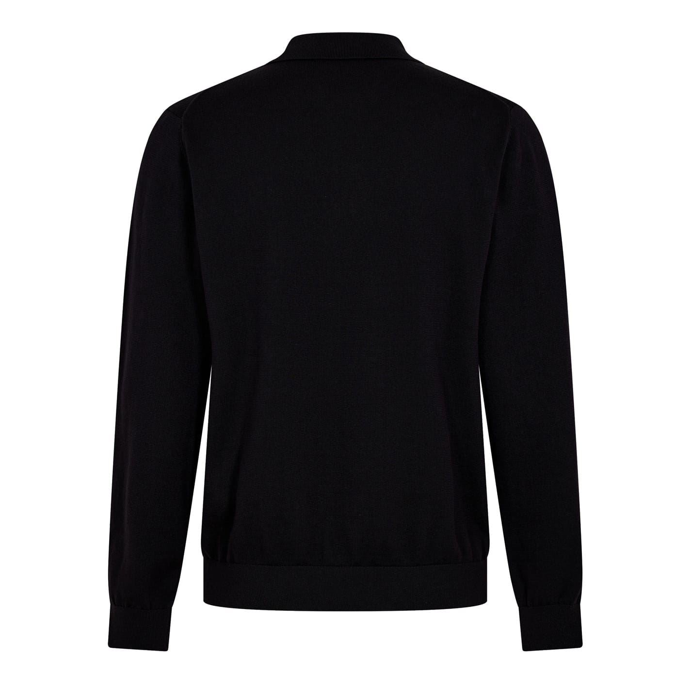 PS Paul Smith Rainbow Tip Zipped Pocket Zip Neck Long Sleeve Sweater