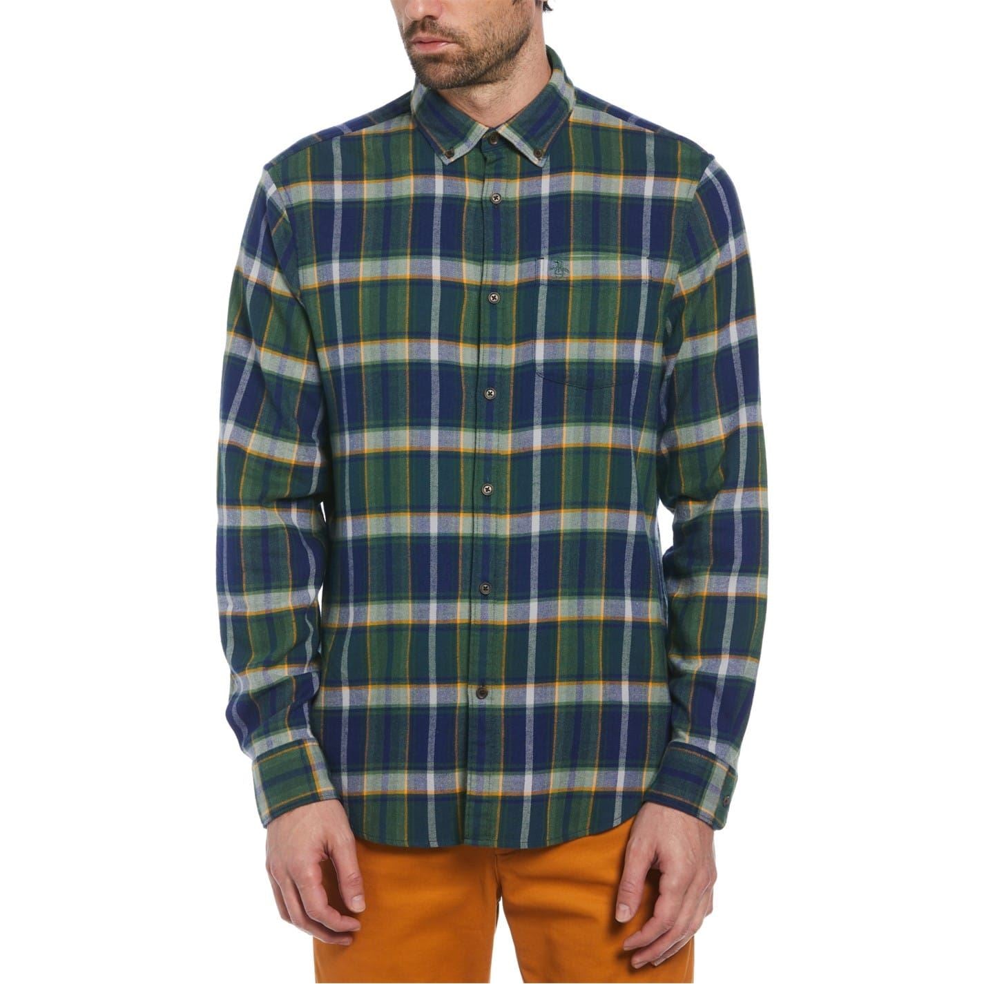 Original Penguin Long Sleeve Regular Fit Shirt