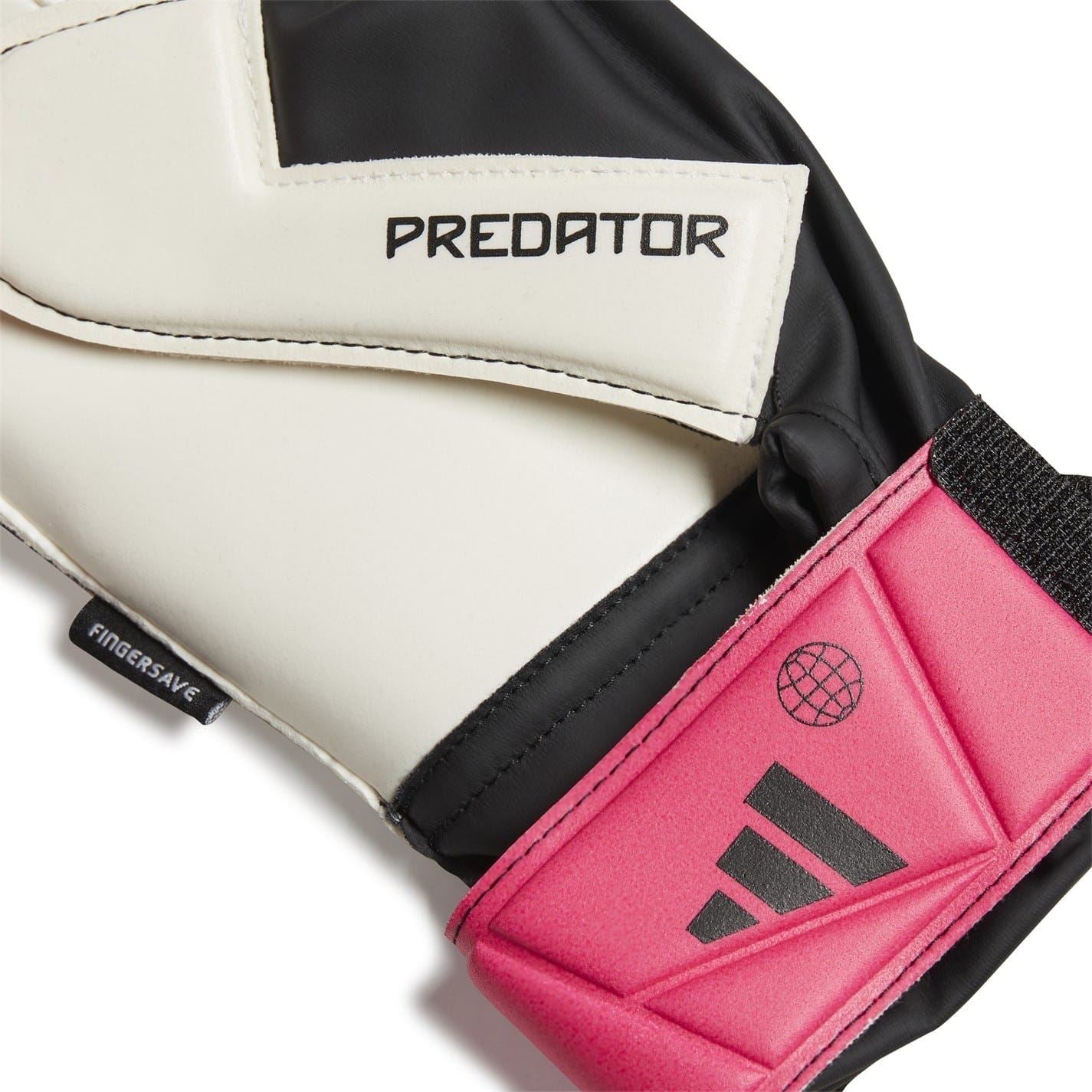 adidas Predator Match Fingersave Goalkeeper Gloves Juniors