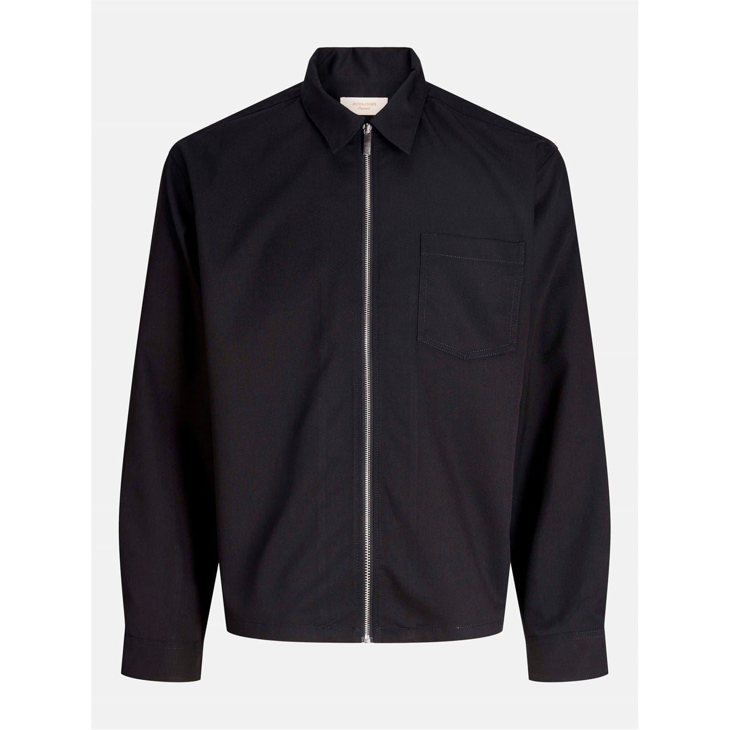 Jack and Jones Mens Party Zip Overshirt